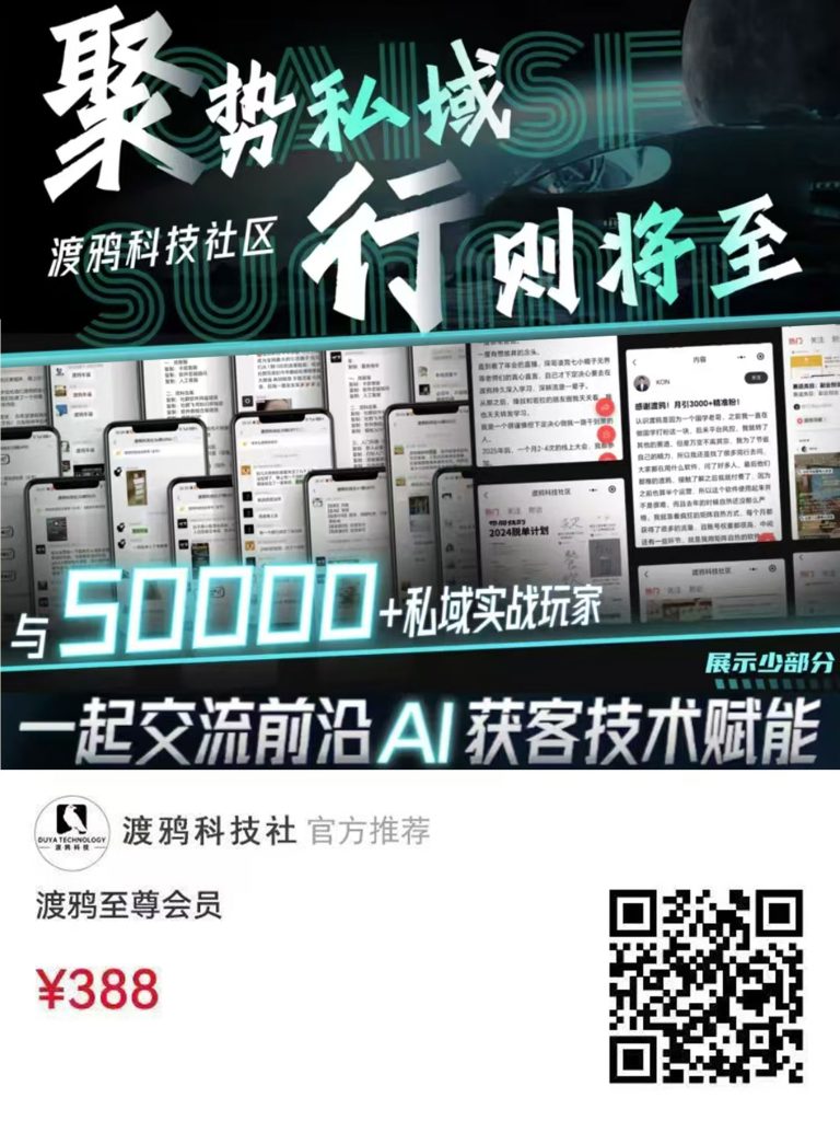 图片[1]-如何开通社群会员-渡鸦科技社